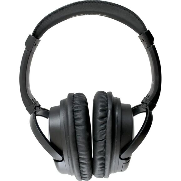 HamiltonBuhl Deluxe Active Noise-Cancelling Headphones with Case, Black - Picture 10 of 12